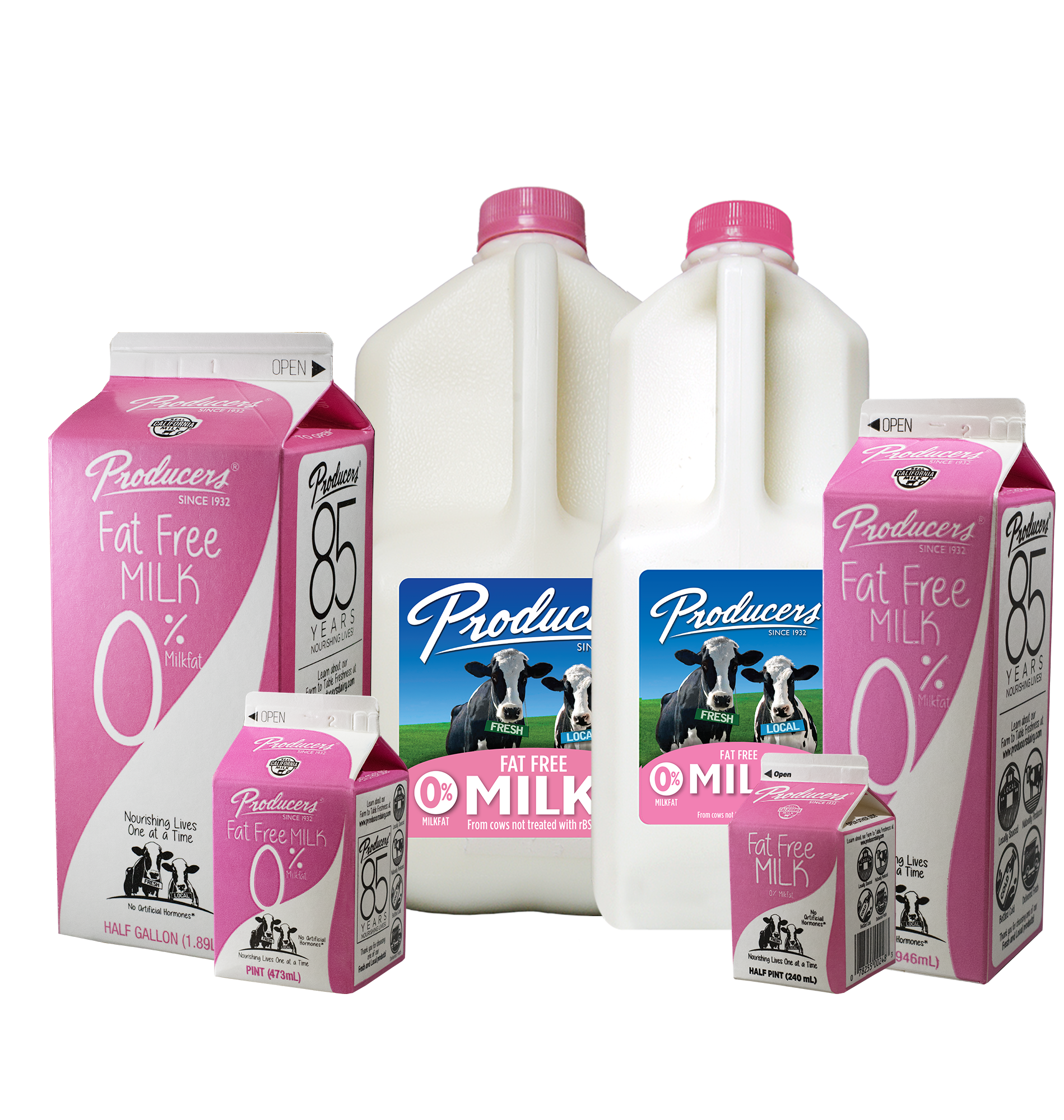 Fat-Free Milk Plastic Gallon - Mayfield Dairy Farms®