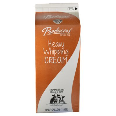 Heavy Whipping Cream – Producers Dairy