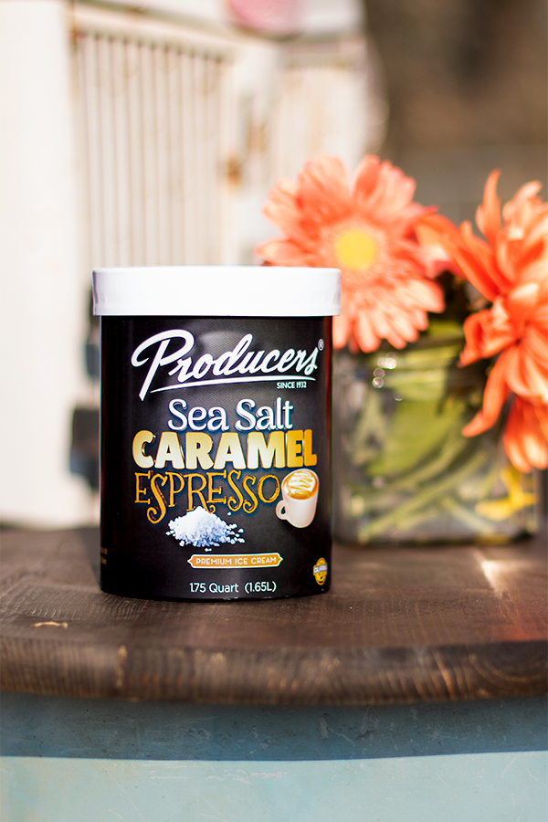 Sea Salt Caramel Espresso Ice Cream Producers Dairy