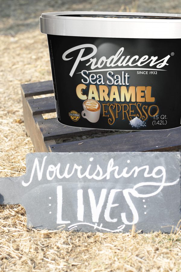 Sea Salt Caramel Espresso Ice Cream Producers Dairy