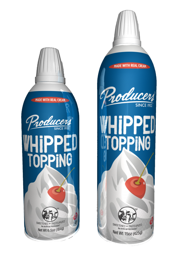 Aerosol Whipped Topping – Producers Dairy