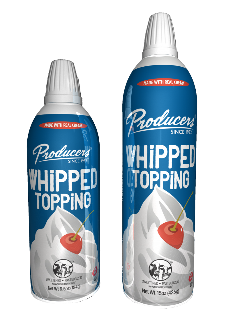 Aerosol Whipped Topping Producers Dairy