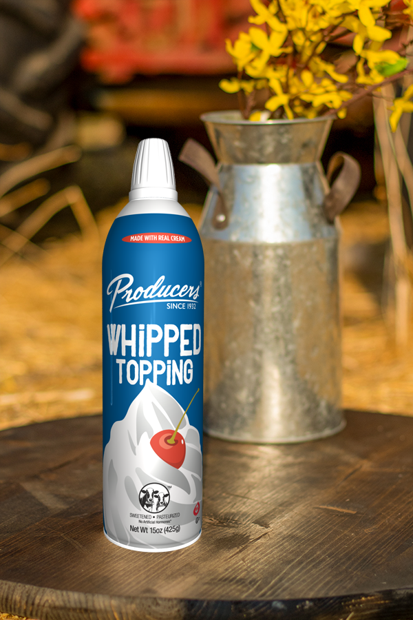 Whipnotic Aerosol Can Dispenses Flavored Whipped Cream