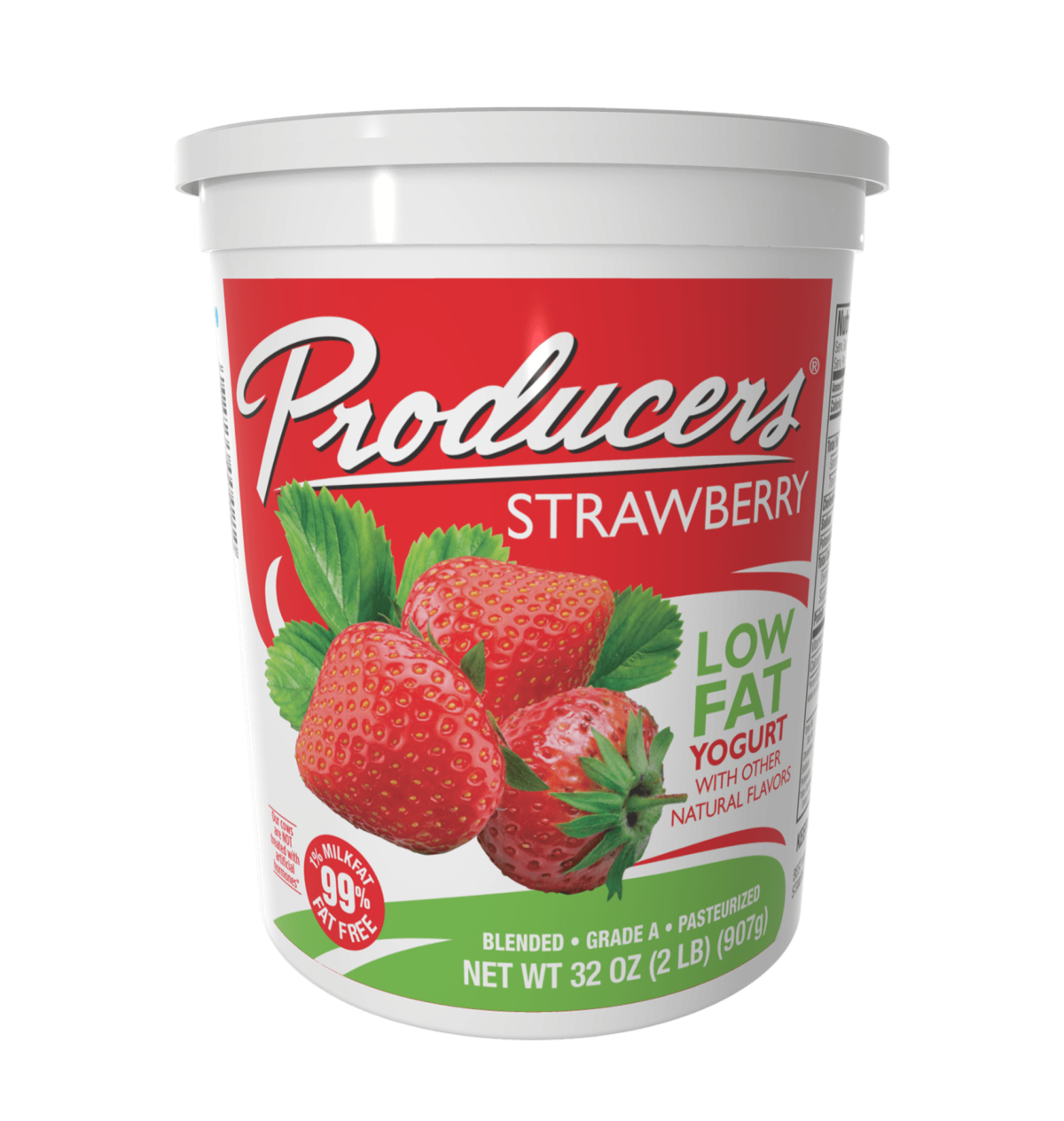 Strawberry Yogurt Producers Dairy