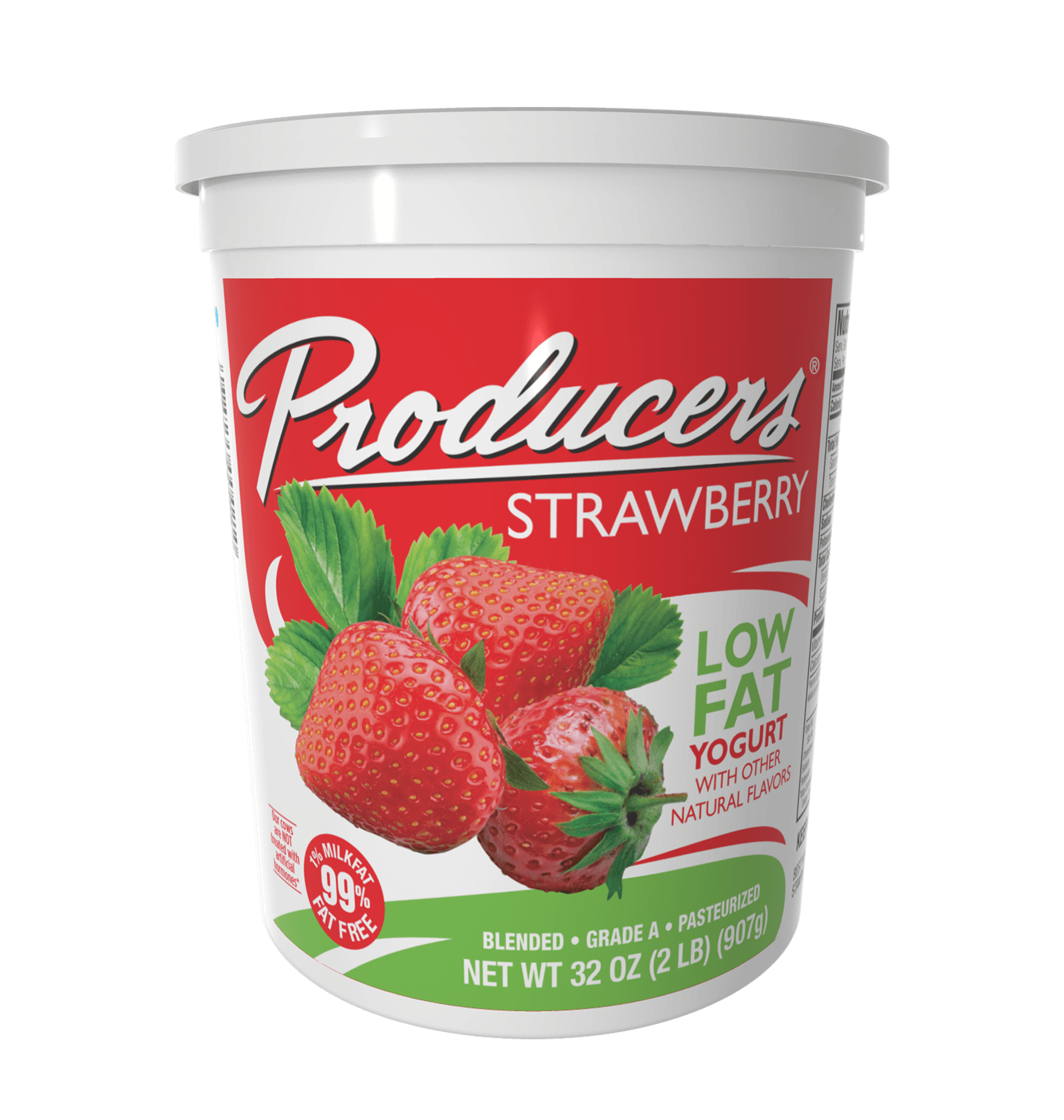 Strawberry Yogurt Producers Dairy