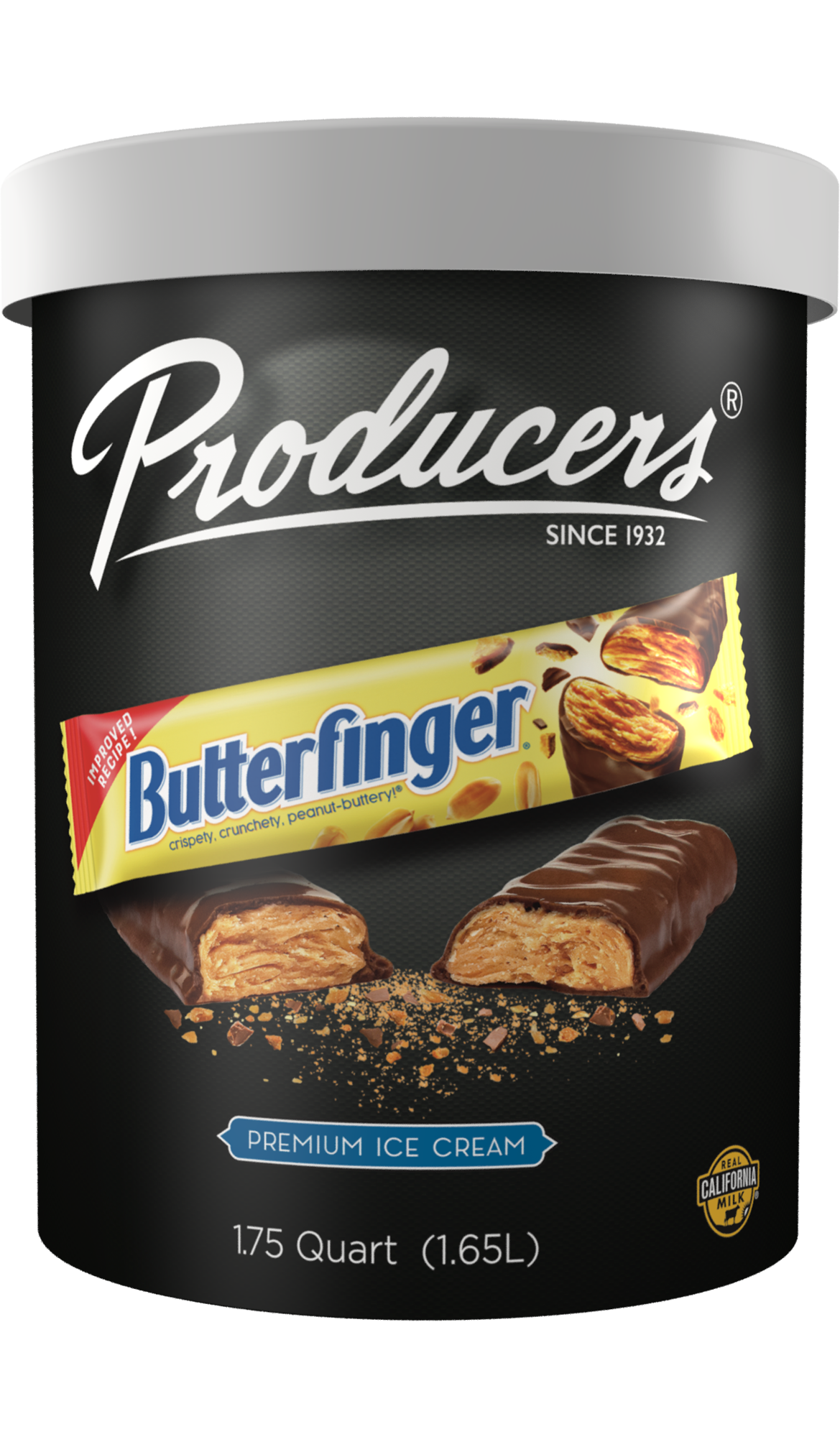 IceCreamButterfinger2 Producers Dairy Butterfinger Ice Cream