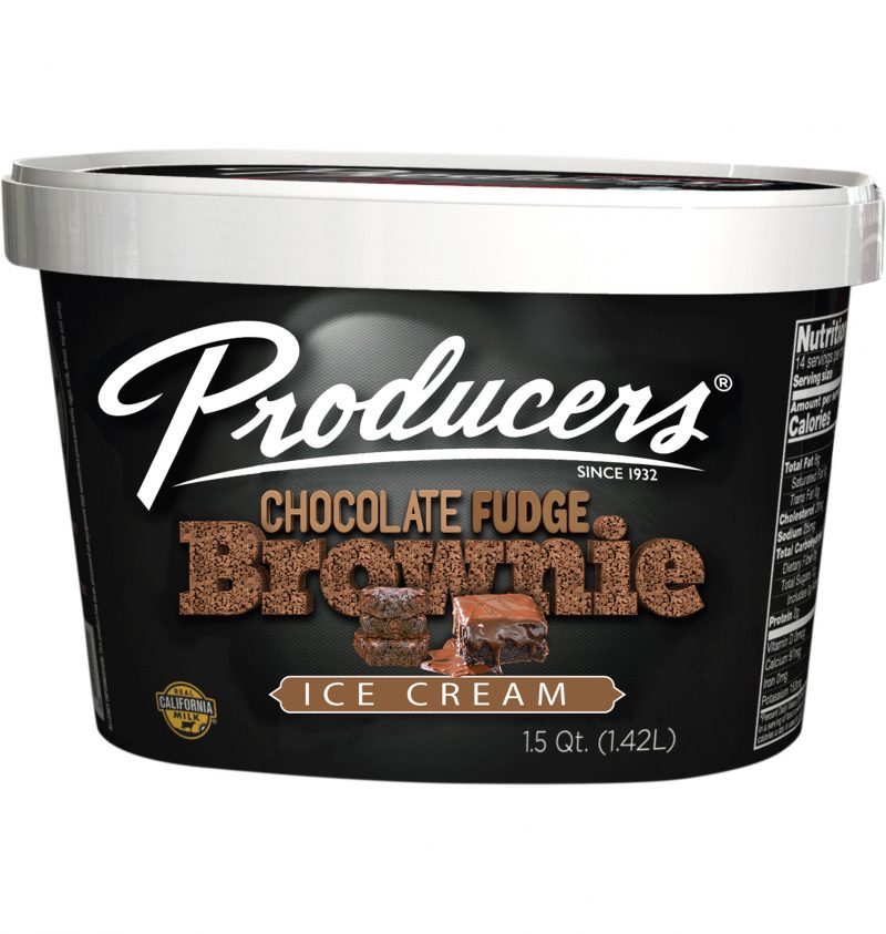 Chocolate Fudge Brownie Producers Dairy 2768