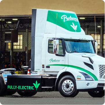 Producers Dairy Fully Electric Delivery Truck