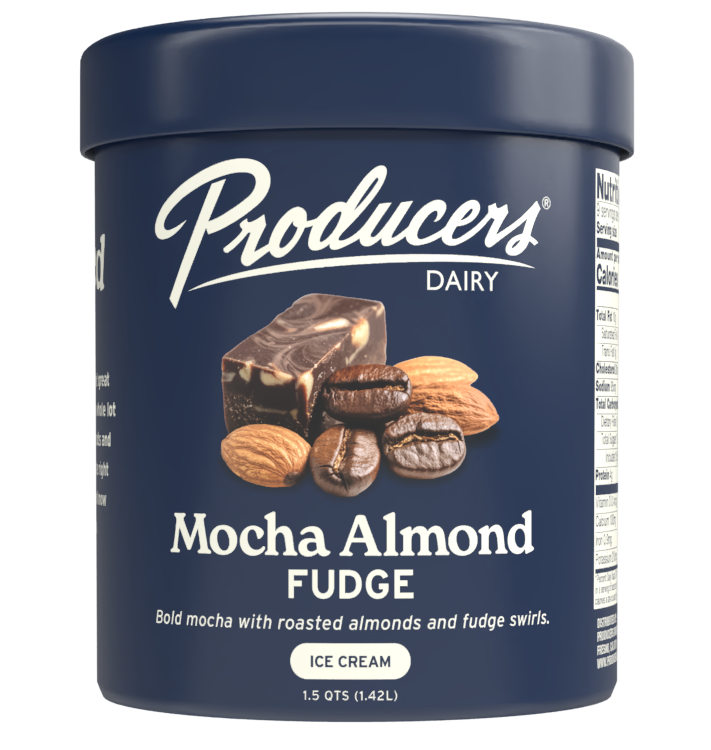 Producers Dairy - Mocha Almond Fudge
