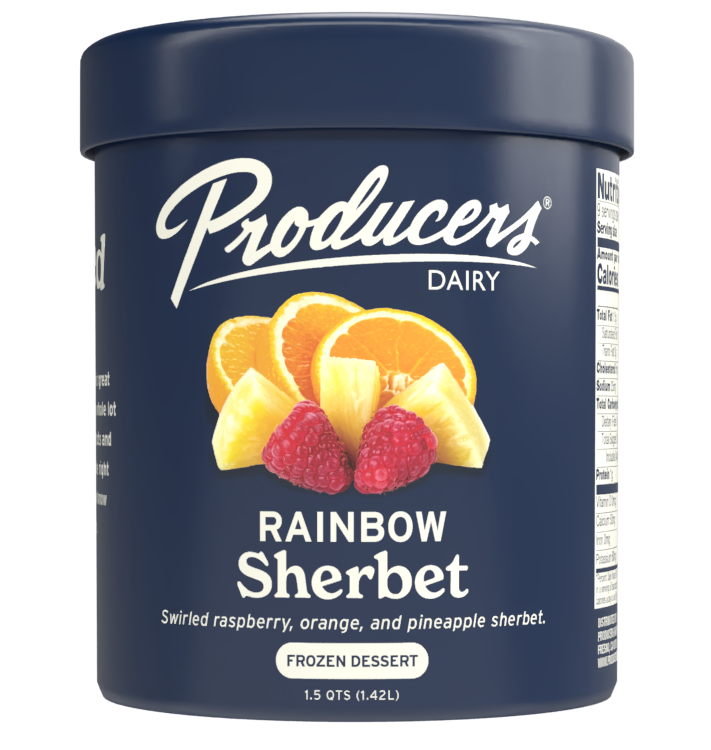 Producers Dairy - Rainbow Sherbet
