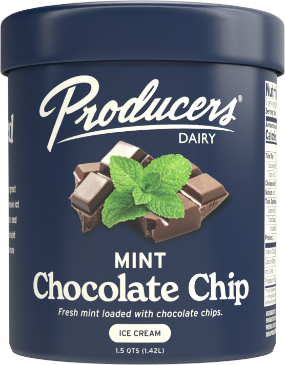 Producers Dairy Ice Cream - Mint Chocolate Chip
