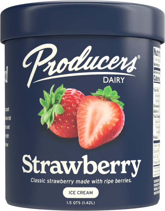 Producers Dairy Ice Cream - Strawberry